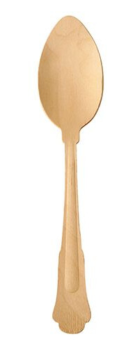 Treskje i vintage-design tre Pure 19,5 cm 50-pakning