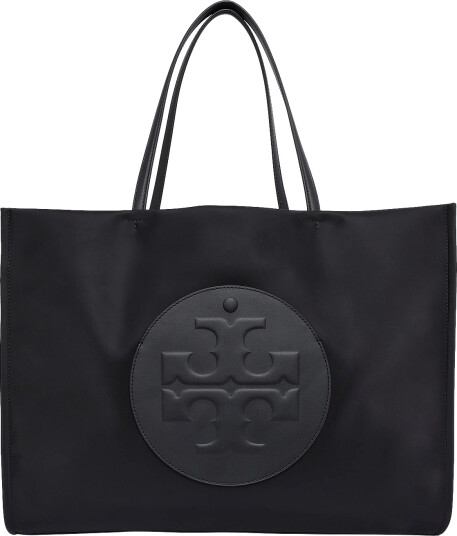 Tory Burch Ella Tote Black ONE SIZE