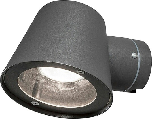 Konstsmide Trieste vegglampe GU10 svart IP44 - 7701686