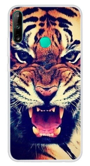 INCOVER Huawei P40 Lite E Fleksibelt Plastdeksel - Tiger