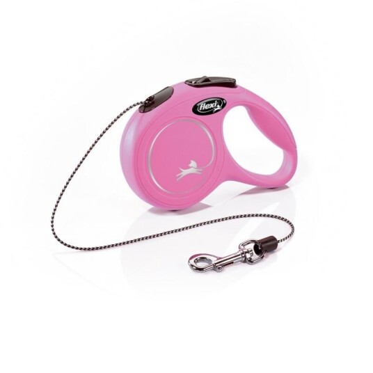 Flexi New Classic Hundesnor Rosa Medium 5 M