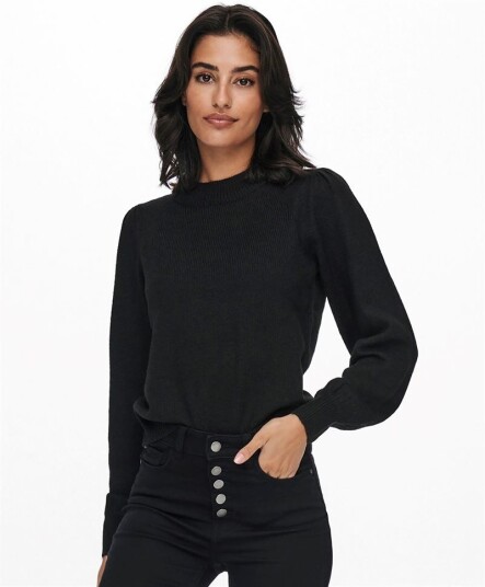 Jdy Rue L/s Pullover Knit Svart S