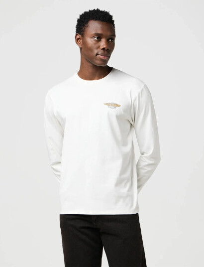 Wrangler Ls Americana Tee - White - XL