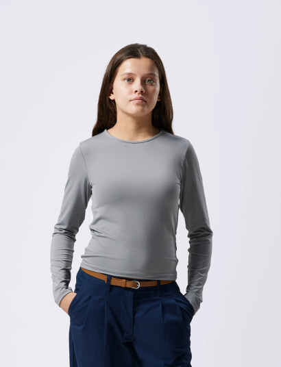 LMTD Nlfdinci Ls Short S Top Noos Grey 170-176