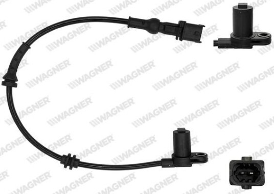 Sensor, ABS WAGNER ABS00057 Sensor, ABS WAGNER ABS00057