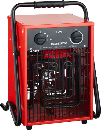 Malmbergs Varmluftsvifte byggvifte m/ stativ 5kW 230V Rød Malmbergs Varmluftsvifte byggvifte m/ stativ 5kW 230V Rød