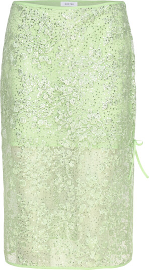 Coster Copenhagen Sequins Skirt   Green   40