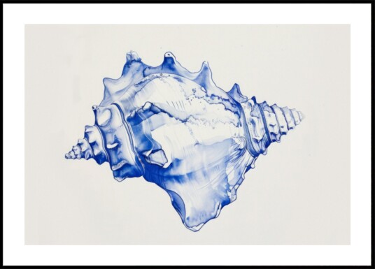 Blue Conch Harmony Plakat / 100x150