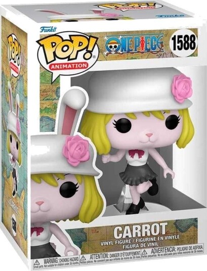 Northix One Piece Carrot Figur 6 Tommer