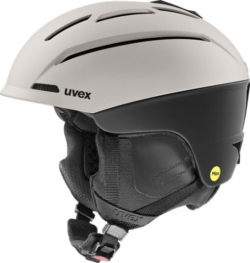Skihjelm Uvex Gravitate MIPS Warm Grey/Black matt S5663344000 55-59 cm