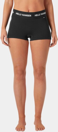 Helly Hansen HH Lifa® Merino Mellomvekt Boxershorts Dame Svart Grå M