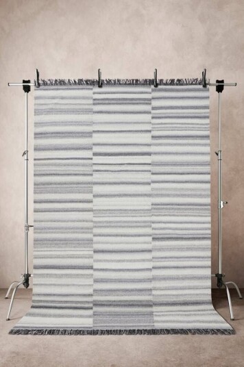 Jotex MELLA ullteppe 200x300 cm Sølv 1641473-01-0 1653474-01-45