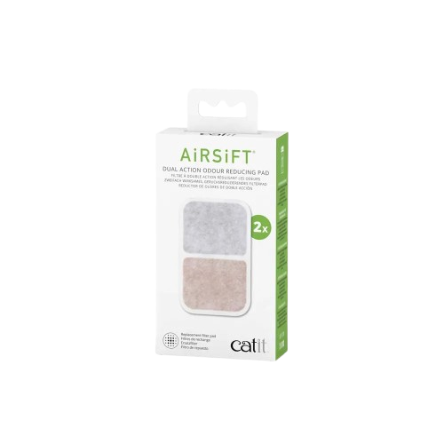 Filter Airsift For Dualaction Kattetoalett 2 Pakning Katt Toalett Og Kattesand Tilbehør Catit Filter Airsift For Dualaction Kattetoalett 2 Pakning Katt Toalett Og Kattesand Tilbehør Catit