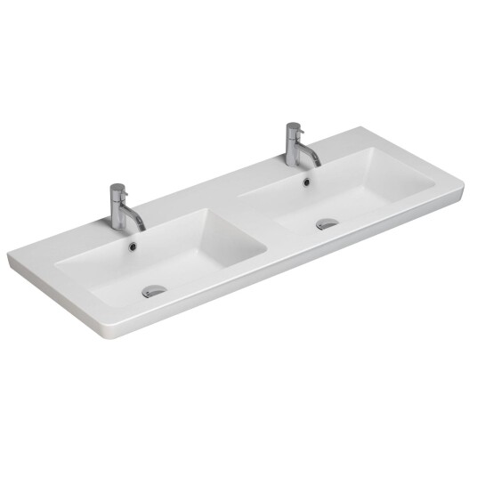 Dansani Larghetto - Med Kranhull Hvit 120cm Dobbel