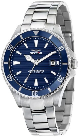 Sector 230 Herreklokke R3223161007 Blå/Stål Ø43 mm