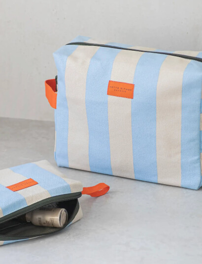 Mette Ditmer Bring It Cosmetic Bag   Blue   ONE SIZE