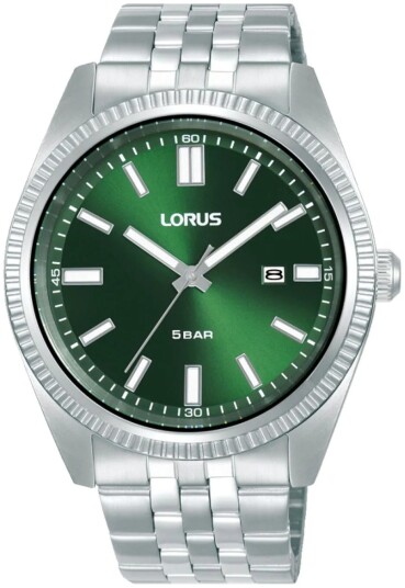 Lorus Herreklokke RH967QX9 Classic Grønn/Stål Ø42 mm Lorus Herreklokke RH967QX9 Classic Grønn/Stål Ø42 mm