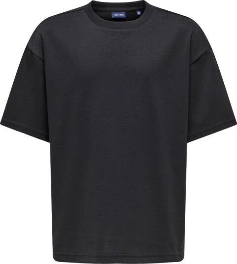 ONLY & SONS JUNIOR T skjorte Osjcaspian Airflex Boxy Ss Tee Svart