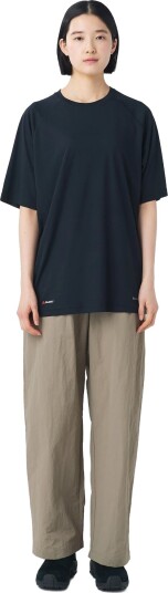 SNOW PEAK Polartec Power Dry T Shirt Black M SNOW PEAK Polartec Power Dry T Shirt Black M