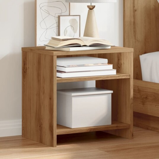  Nattbord artisan eik 40x30x40 cm konstruert tre 8721158433695