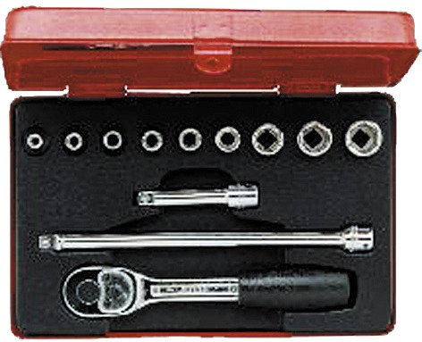 Bahco Pipenøkkelsett 1/4" Firkant 6712R