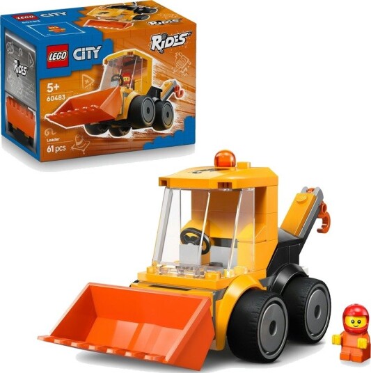 Lego City 60483 Hjullaster med Kran – Byggeleker