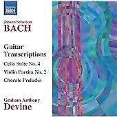 MediaTronixs Graham Anthony Devine : Bach: Guitar Transcriptions (Cello Suite CD Pre-Owned