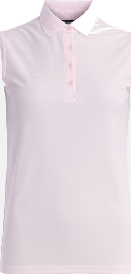 Abacus W Prestwick Recycled Sleeveless Rosa Golf pologenser dame 280-Lt.Pink XX-Large