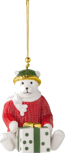 Villeroy & Boch Christmas Classic ornament teddybjørn 2026 gull