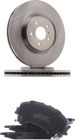 Bremseskiver og klosser RIDEX 3405B2889