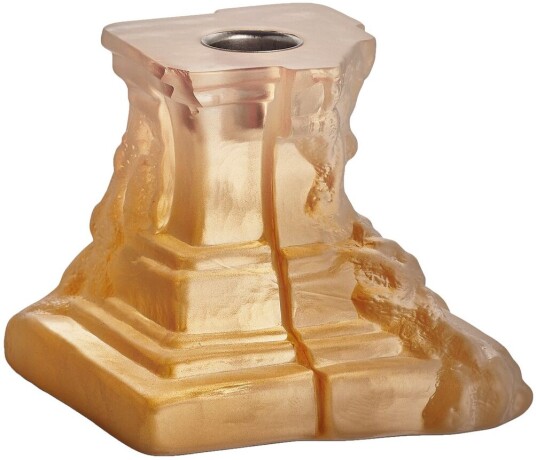 Kosta Boda Rocky Baroque Lysestake 95 mm Ravfarget Kosta Boda Rocky Baroque Lysestake 95 mm Ravfarget