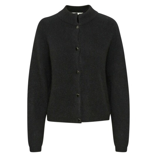 Gestuz Sort Gestuz Gestuz Alphagz Short Cardigan Overdeler Svart L