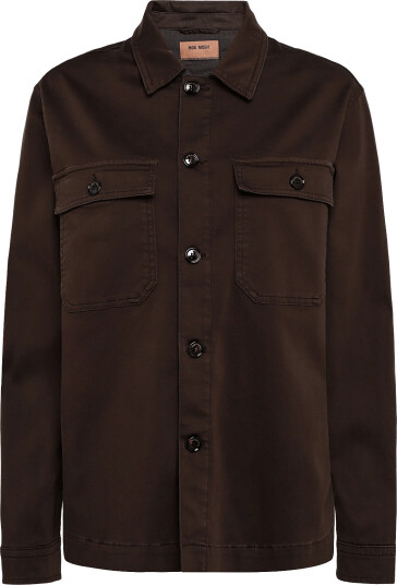 Mos Mosh Gallery Mmgmatteo Soft Overshirt Brown XXL
