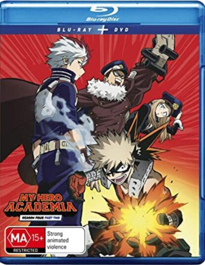 My Hero Academia: Season Four Part Two Bluray