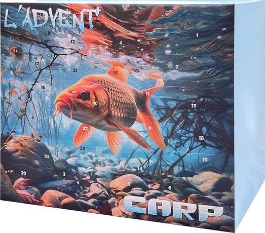 Fiske Adventskalender 24 Dager Jule Nedtellingskalender Fiske Lokkemiddel Agn Takle Sett Gave til Pappa