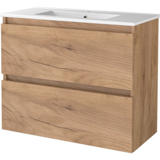 Sanibell Basicline møbelpakke, 80x39 cm, whisky eik Sanibell Basicline møbelpakke, 80x39 cm, whisky eik