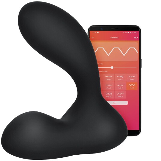 Svakom Vick Neo App-Controlled Prostate Massager     - Svart