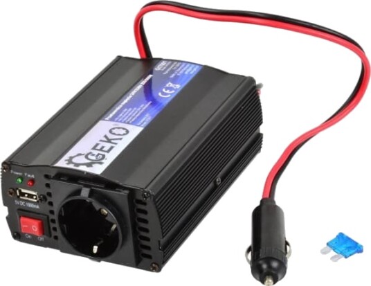 Geko omformer 24V/230V 250/500W (10)