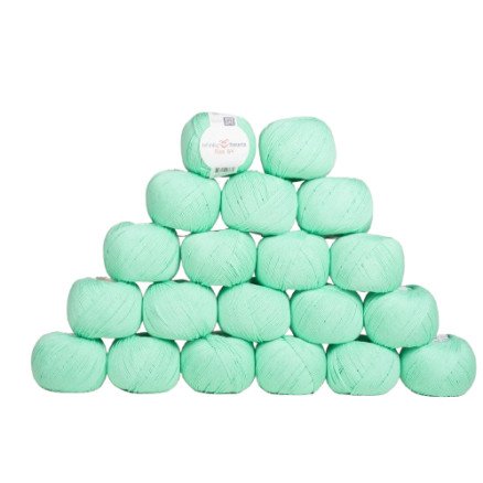 Infinity Hearts Rose 8/4 Garn Unicolor 140 Mintgrønn - 20 stk. Infinity Hearts Rose 8/4 Garn Unicolor 140 Mintgrønn - 20 stk.