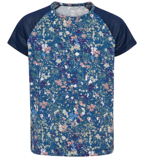 Hummel Dress Blues/Riverside Mix T-Shirt 110-116