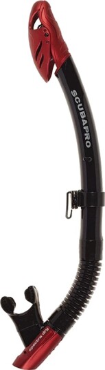 Scubapro snorkel Spectra Dry rød/sort Scubapro snorkel Spectra Dry rød/sort