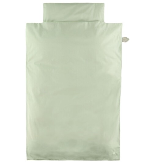 Sebra Mist Green Classic Sengetøy 100x140 cm