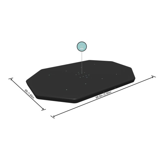 Bestway Bassengtrekk Flowclear 300x200 cm Bestway Bassengtrekk Flowclear 300x200 cm