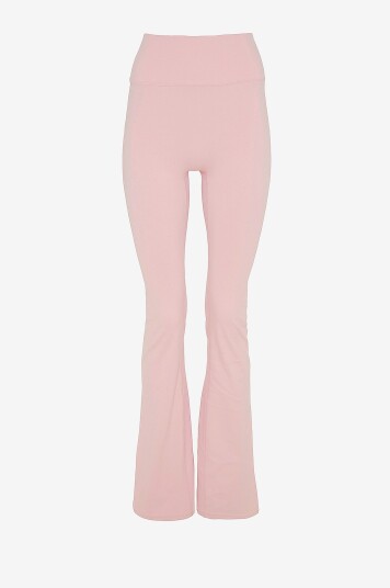 Drop Of Mindfulness Treningstights Butter Soft Flare Tights Rosa Drop Of Mindfulness Treningstights Butter Soft Flare Tights Rosa
