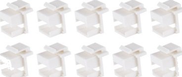 Shiverpeaks Bs08-10123 Flat Hvit Plast 10 Stykker