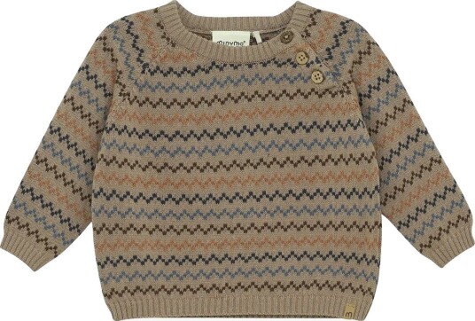 Minymo Pullover Knit FUNGI 50