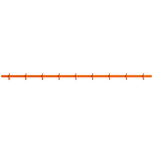String Relief Knaggrekke 123 cm Oransje