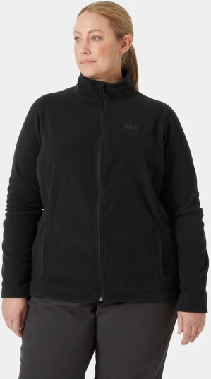Helly Hansen Daybreaker Fleecejakke Plus Dame Svart 1x Rosa1X