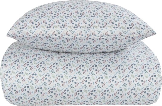 Borg Living Baby sengetøy 70x100 cm Potpuri blue 100% Bomullssatin By Night sengesett