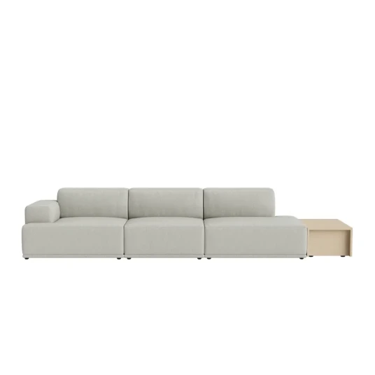 Muuto Connect Soft Modular Sofa / 3 Seater Configuration 4 Clay 12